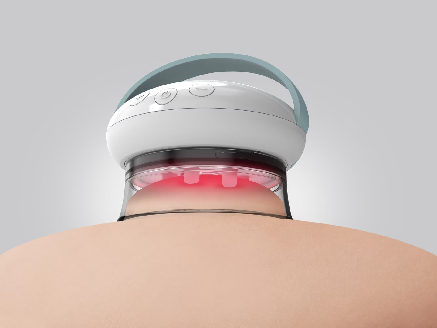 Anti-Cellulite Body Massager with Infrared & 3 Intensities – Multi-Head Suction Massage Device for Slimming & Pain Relief