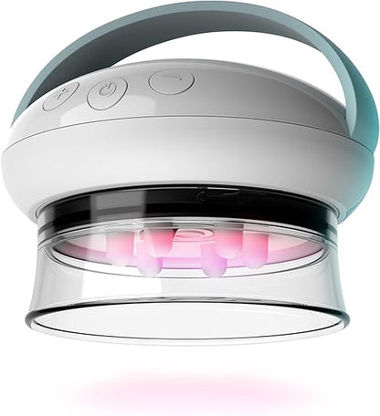 Anti-Cellulite Body Massager with Infrared & 3 Intensities – Multi-Head Suction Massage Device for Slimming & Pain Relief