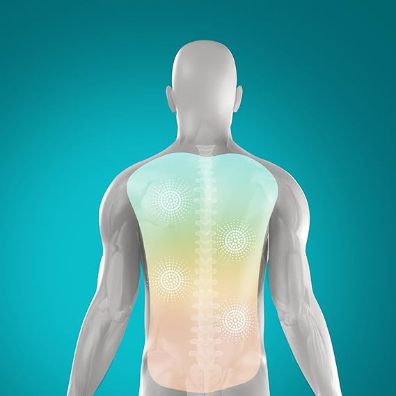 “Daily stretching made effortless.” Folding massage mat for full body stretching