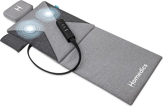 “Daily stretching made effortless.” Folding massage mat for full body stretching