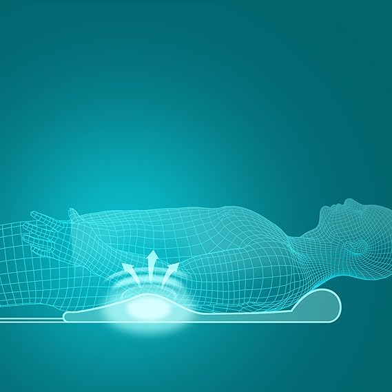 “Daily stretching made effortless.” Folding massage mat for full body stretching