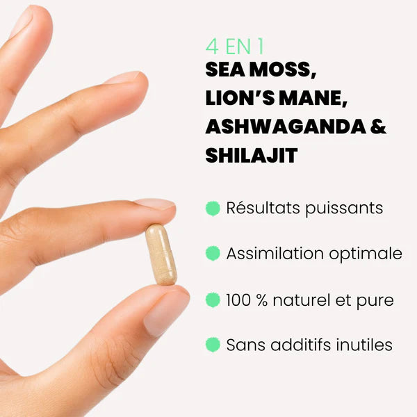 4 FABULOUS – BOOSTER NATUREL 4-EN-1 (60 GÉLULES)