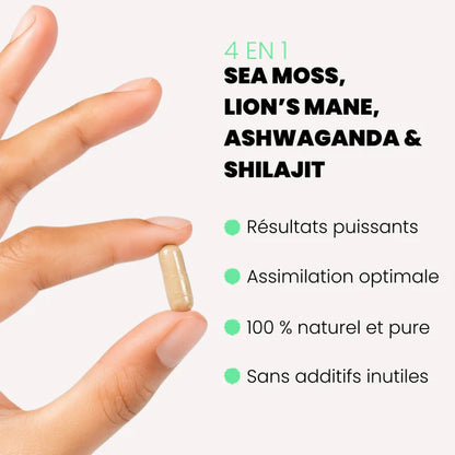 4 FABULOUS – BOOSTER NATUREL 4-EN-1 (60 GÉLULES)